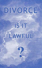 Tract [C] - Divorce—Is It Lawful?