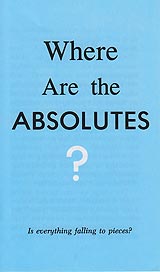 Tract [C] - Where Are the Absolutes?