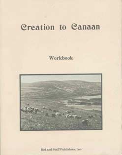 Bible History "Creation to Canaan" Pupil Workbook