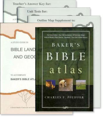 Bible History "Baker's Bible Atlas" Study Guide Set