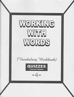 Grade 4 Pathway Vocabulary Quizzes Answer Key