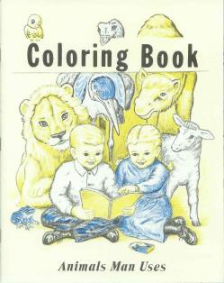 Animals Man Uses - Bible Coloring Book