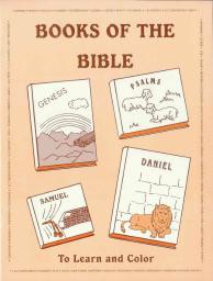 Books of the Bible - "To Learn and Color" Coloring Book