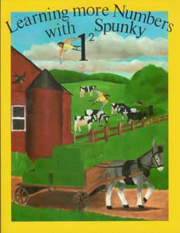 Grade 1 Schoolaid Math "Learning Numbers with Spunky" Part 2 Workbook