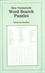 New Testament - Word Search Puzzles