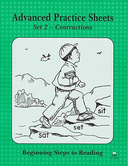 Grade 1 BSR - Advanced Practice Sheets - Set 2 Contractions