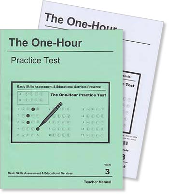 Grade 3 - The One-Hour Practice Test - Test Preparation