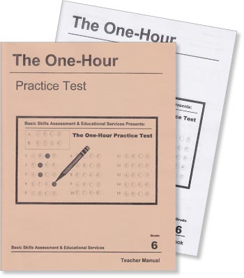 Grade 6 - The One-Hour Practice Test - Test Preparation