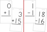 Small Addition & Subtraction Flash Cards