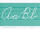 Grade 2 Cursive Alphabet Wall Cards