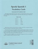 Speedy Spanish 1 [2nd Ed] Flash Cards