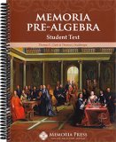 Memoria Pre-Algebra Student Textbook