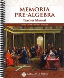 Memoria Pre-Algebra Teacher's Manual