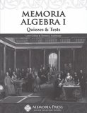 Memoria Algebra I Quizzes and Tests
